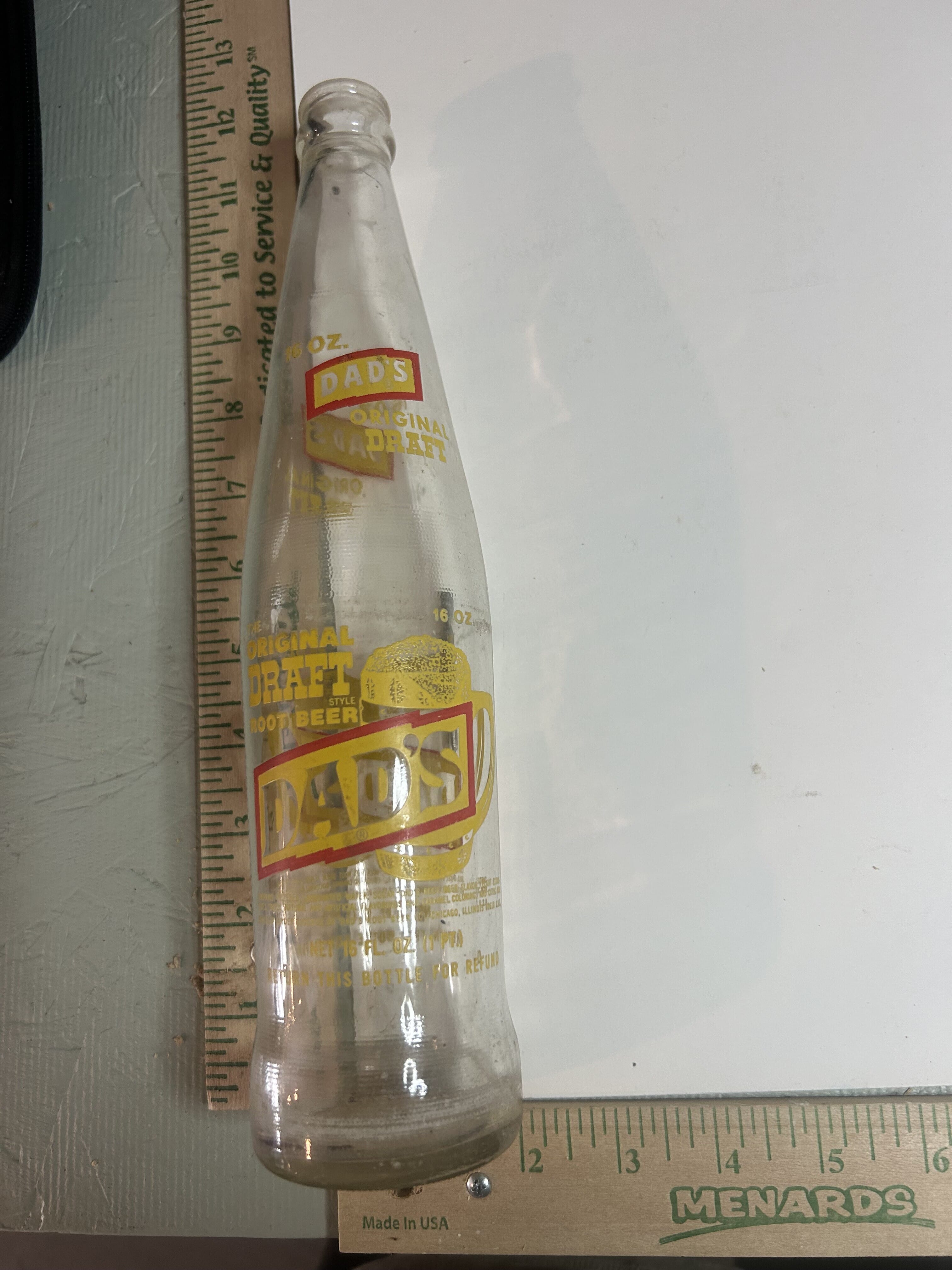 Dads Root Beer 16oz the original draft root beer
